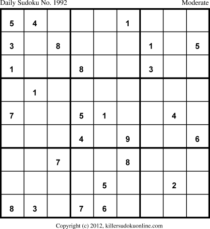 Killer Sudoku for 8/16/2013