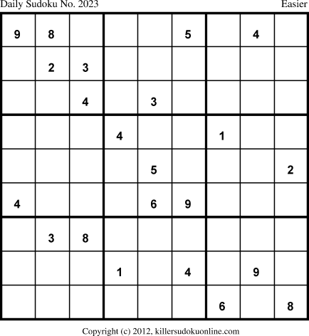 Killer Sudoku for 9/16/2013