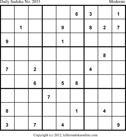 Killer Sudoku for 9/26/2013