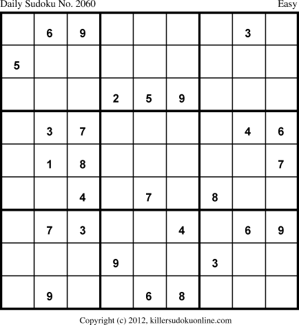 Killer Sudoku for 10/23/2013