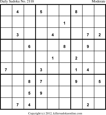 Killer Sudoku for 12/20/2013