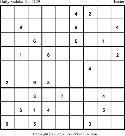 Killer Sudoku for 12/31/2013