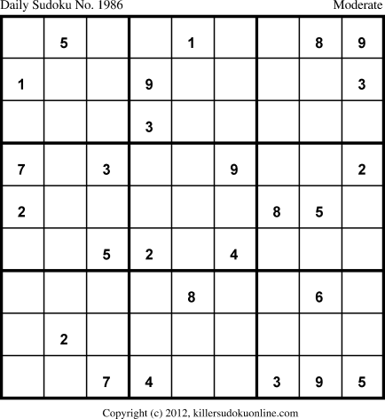 Killer Sudoku for 8/10/2013