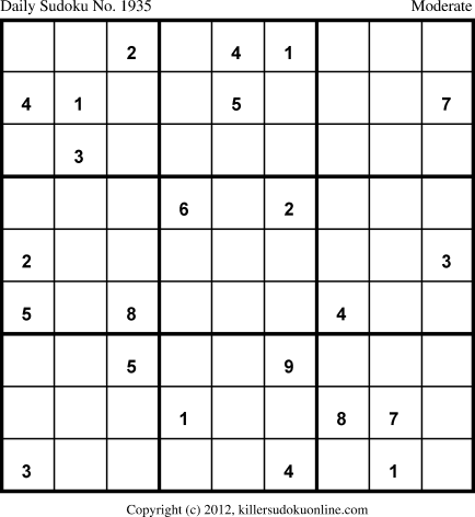 Killer Sudoku for 6/20/2013