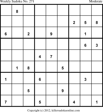 Killer Sudoku for 5/13/2013
