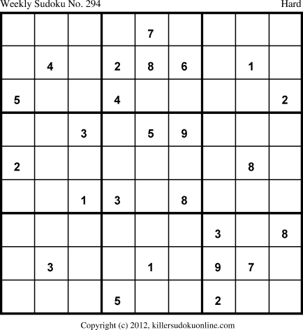 Killer Sudoku for 10/21/2013
