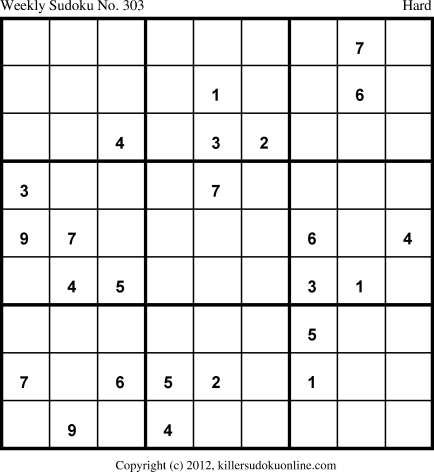 Killer Sudoku for 12/23/2013