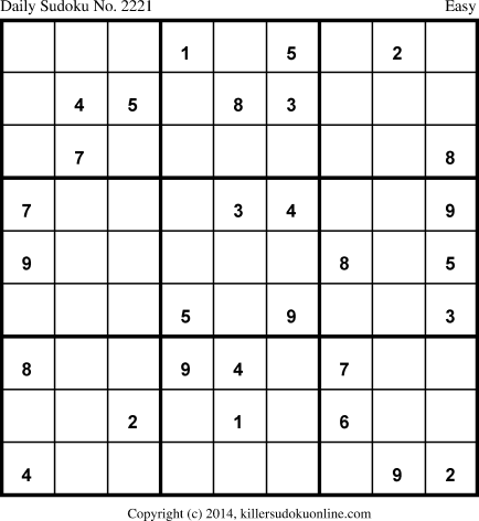 Killer Sudoku for 4/2/2014