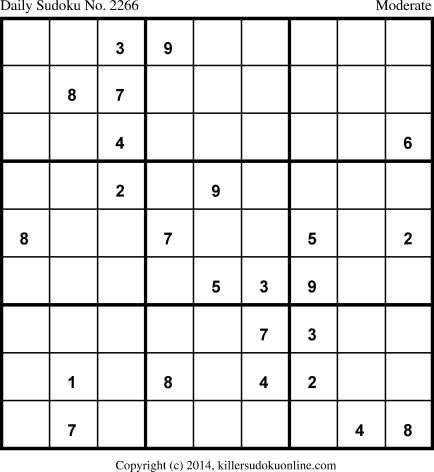 Killer Sudoku for 5/17/2014