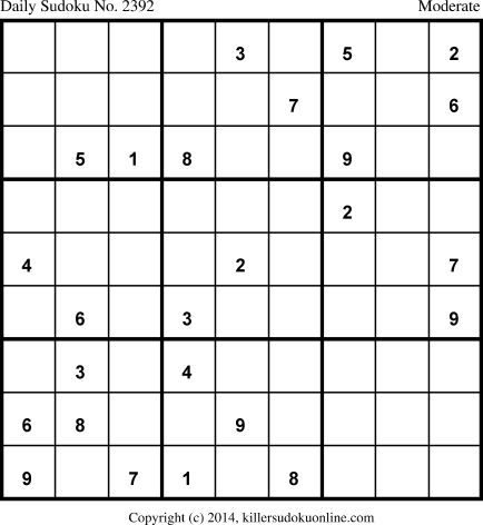 Killer Sudoku for 9/20/2014