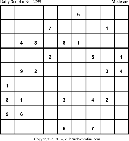 Killer Sudoku for 6/19/2014