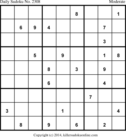 Killer Sudoku for 6/28/2014