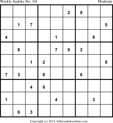 Killer Sudoku for 9/15/2014