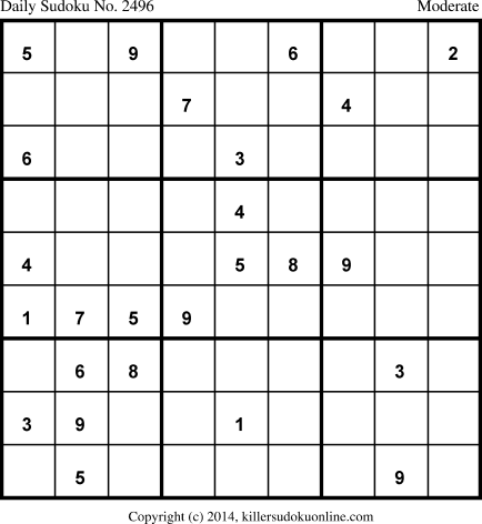 Killer Sudoku for 1/2/2015