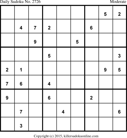 Killer Sudoku for 8/20/2015