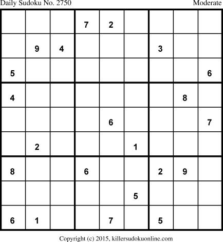 Killer Sudoku for 9/13/2015