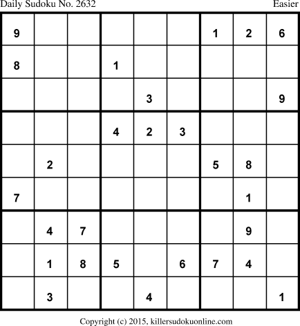 Killer Sudoku for 5/18/2015