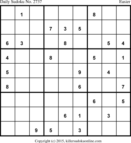Killer Sudoku for 8/31/2015