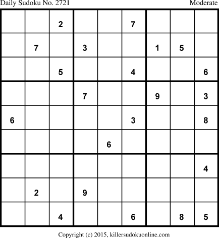 Killer Sudoku for 8/15/2015