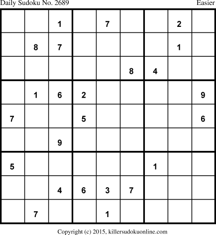 Killer Sudoku for 7/14/2015