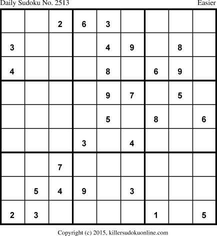 Killer Sudoku for 1/19/2015