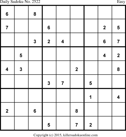 Killer Sudoku for 1/28/2015