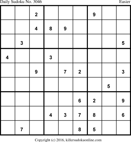 Killer Sudoku for 7/5/2016