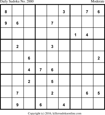 Killer Sudoku for 1/21/2016