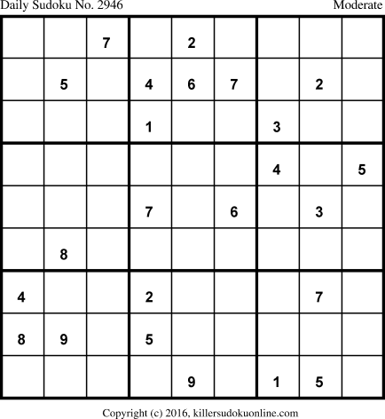 Killer Sudoku for 3/27/2016