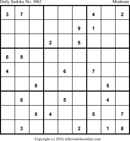 Killer Sudoku for 7/21/2016