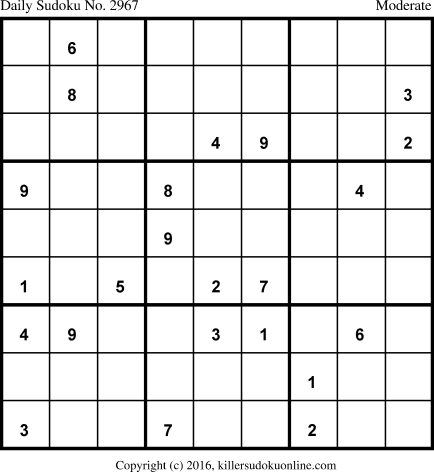 Killer Sudoku for 4/17/2016