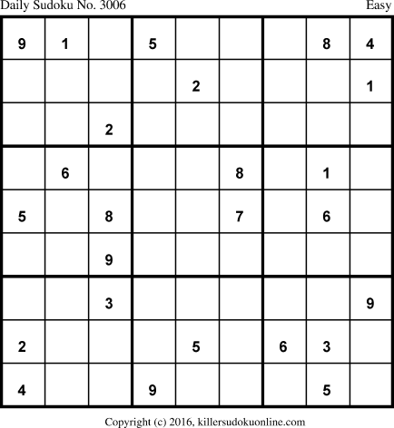 Killer Sudoku for 5/26/2016