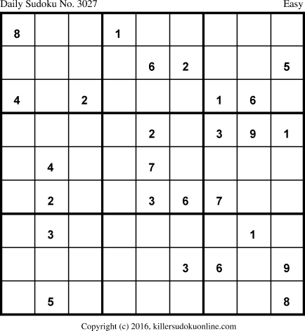 Killer Sudoku for 6/16/2016
