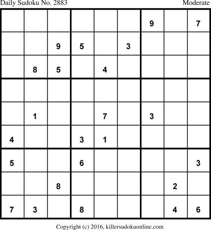Killer Sudoku for 1/24/2016