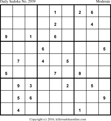 Killer Sudoku for 3/20/2016