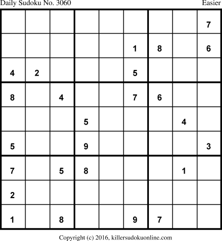 Killer Sudoku for 7/19/2016