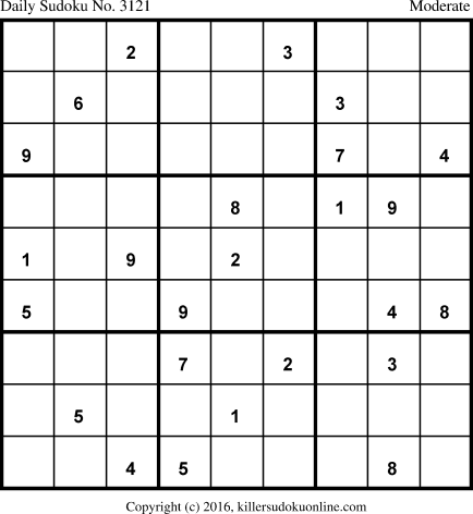 Killer Sudoku for 9/18/2016