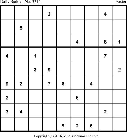 Killer Sudoku for 12/21/2016