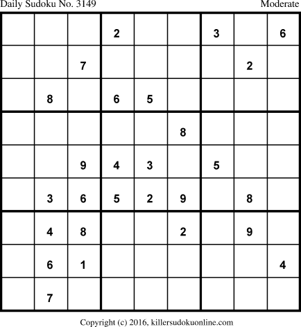 Killer Sudoku for 10/16/2016