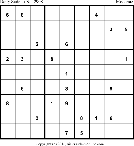 Killer Sudoku for 2/18/2016
