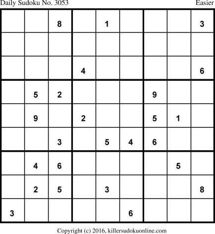 Killer Sudoku for 7/12/2016