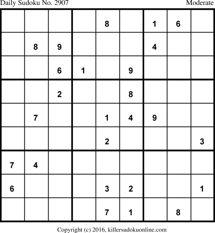 Killer Sudoku for 2/17/2016