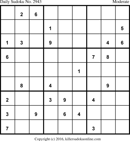 Killer Sudoku for 3/24/2016