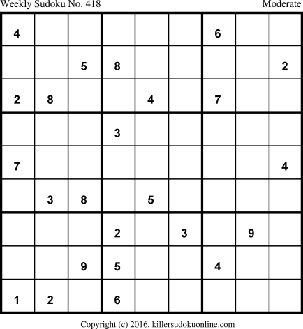 Killer Sudoku for 3/7/2016