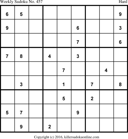 Killer Sudoku for 12/5/2016