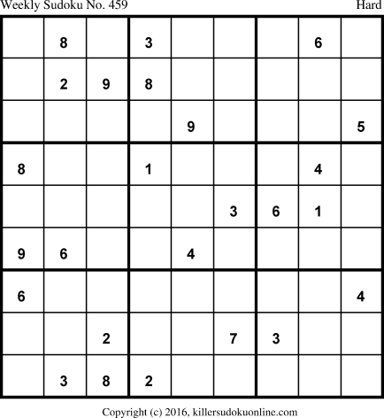 Killer Sudoku for 12/19/2016