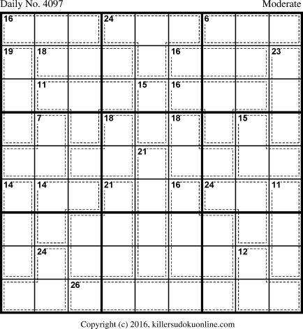 Killer Sudoku for 3/7/2017