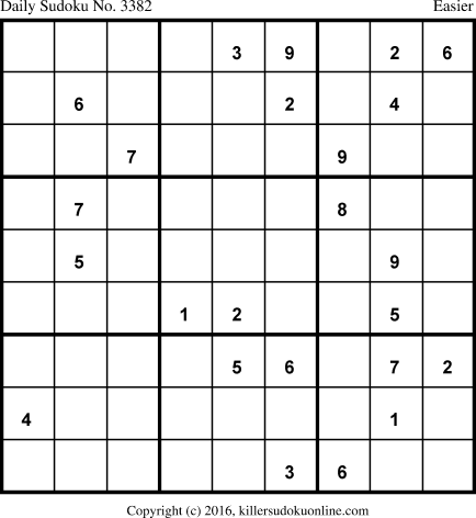 Killer Sudoku for 6/6/2017