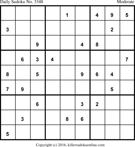 Killer Sudoku for 5/3/2017