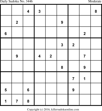 Killer Sudoku for 8/9/2017
